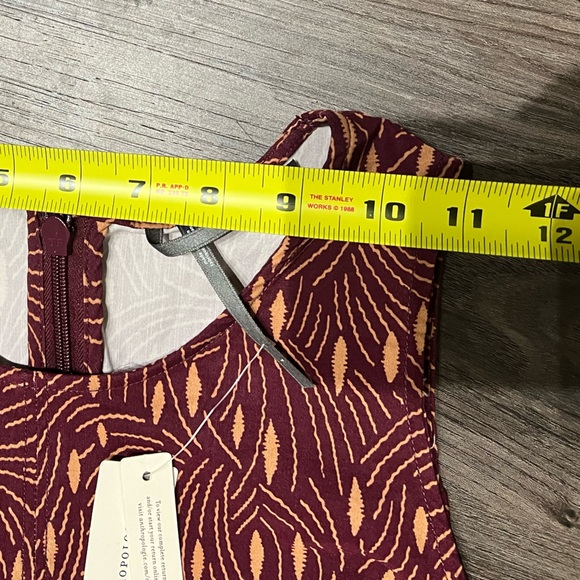 NWT Anthropologie Sleeveless Cutout Slim Midi Dress - Picture 8 of 13